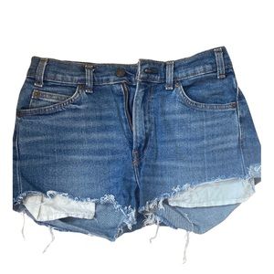 Levis denim shorts